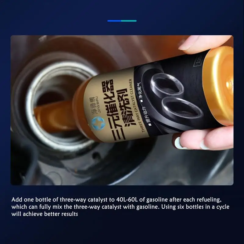 

Catalytic Converter Cleaner Oil And Exhaust System Cleaner 120ml Emissions Test Catalytic Converter System Cleaner Rapid