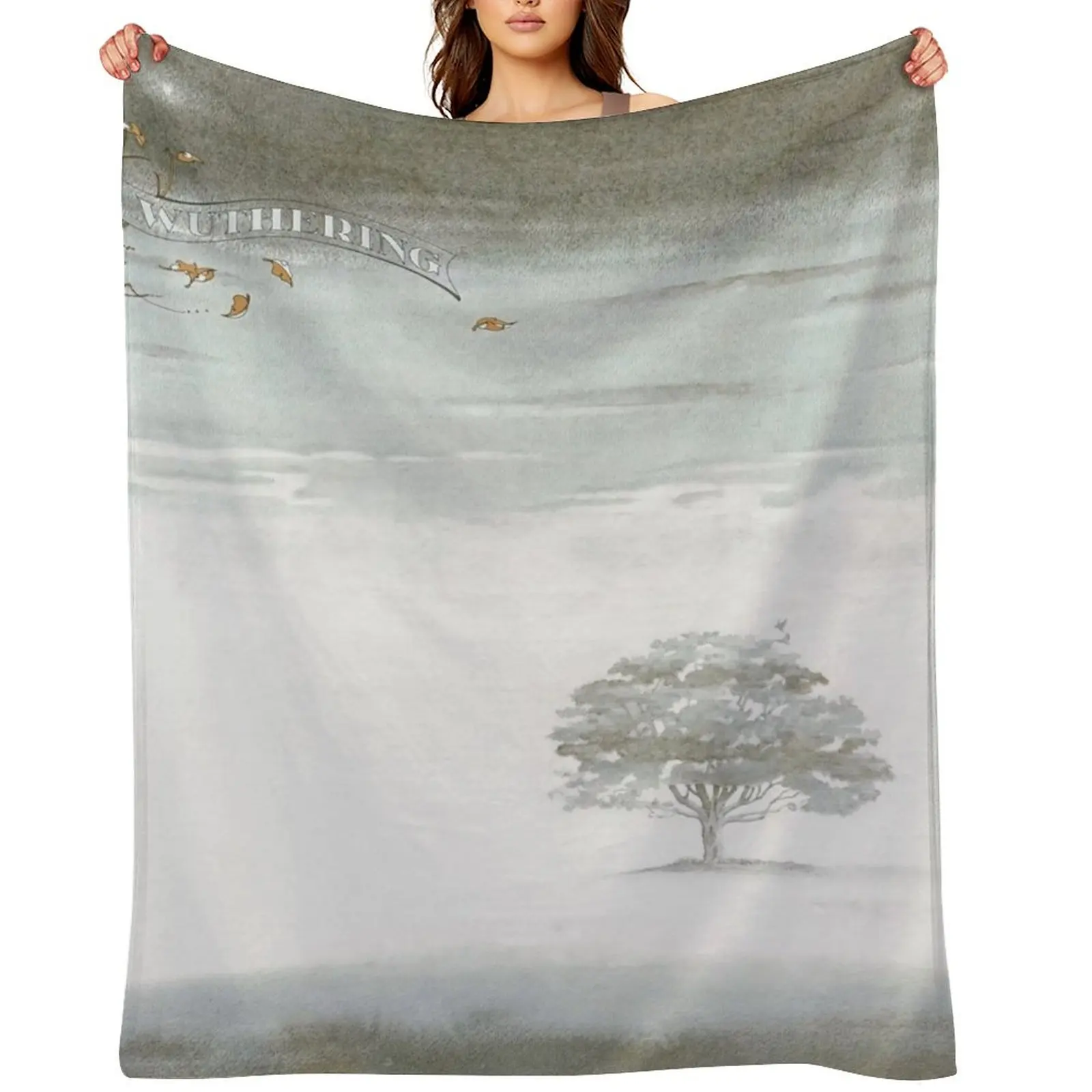 

Wind and Wuthering (HQ) Throw Blanket Blankets For Sofas Winter beds Softest Baby Blankets