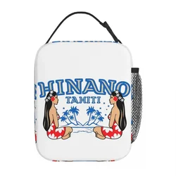 Beer Hinano Tahiti Logo borsa termica per il pranzo per il viaggio borse per contenitori per alimenti riutilizzabili scatole per il pranzo termiche più fresche