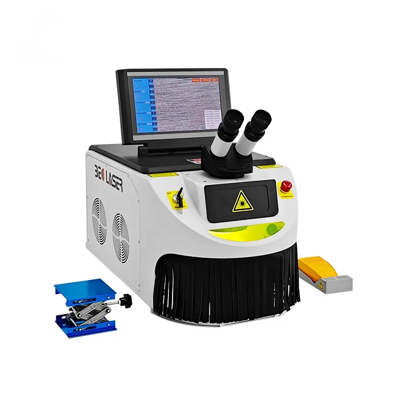 for BEC Promotion 200W New Jewelry Laser Repair Gold Silver Necklace Chain Earrings Bracelet Yag Laser Welding Machine