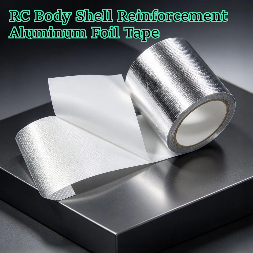 RC hobby crawler Body Shell Reinforcement Aluminum Foil Tape for model car custom size strengthen replacement spare accessories