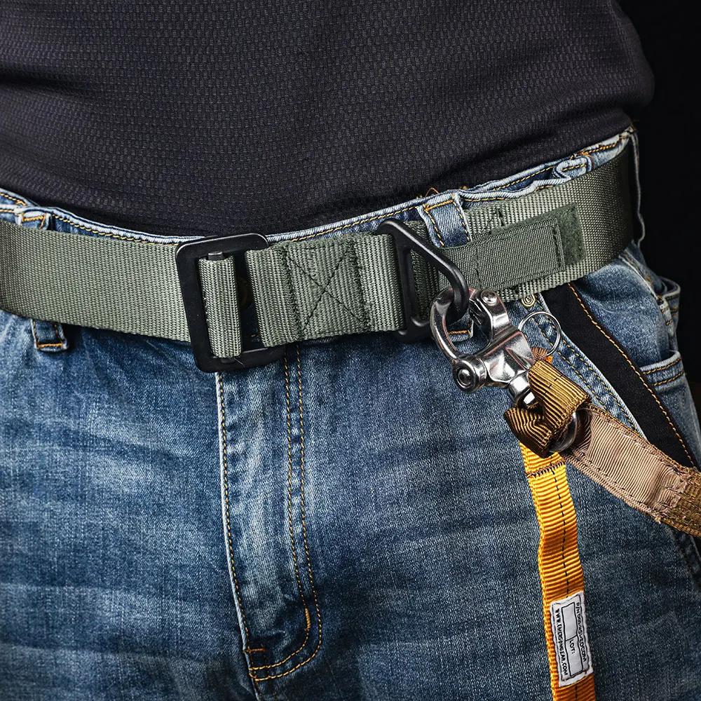 

Emersongear Heavy Duty Steel Buckle Belt Tactical Waist Strap Load Bearing Outdoor Hunting Hiking Camping Nylon EM9774