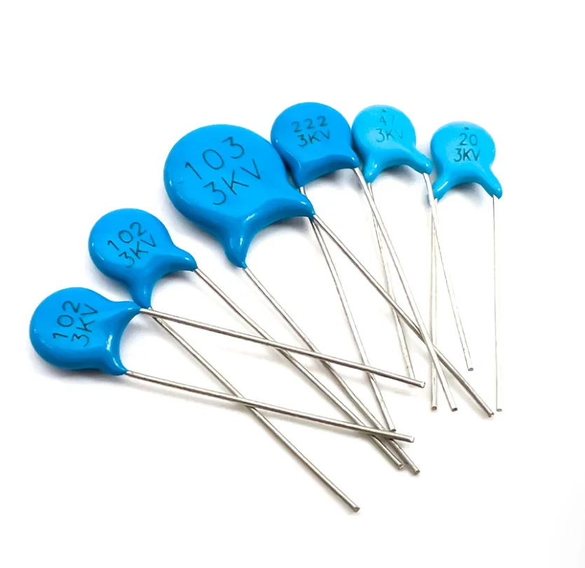 20PCS 20P 22P 27P 30P 47P 56P 100P 220P 1nf 102 2.2nf 222 4.7nf 472 10nf 103 5/10/15/PF Ceramic Capacitor 3KV 3000V 5p 10P 15P