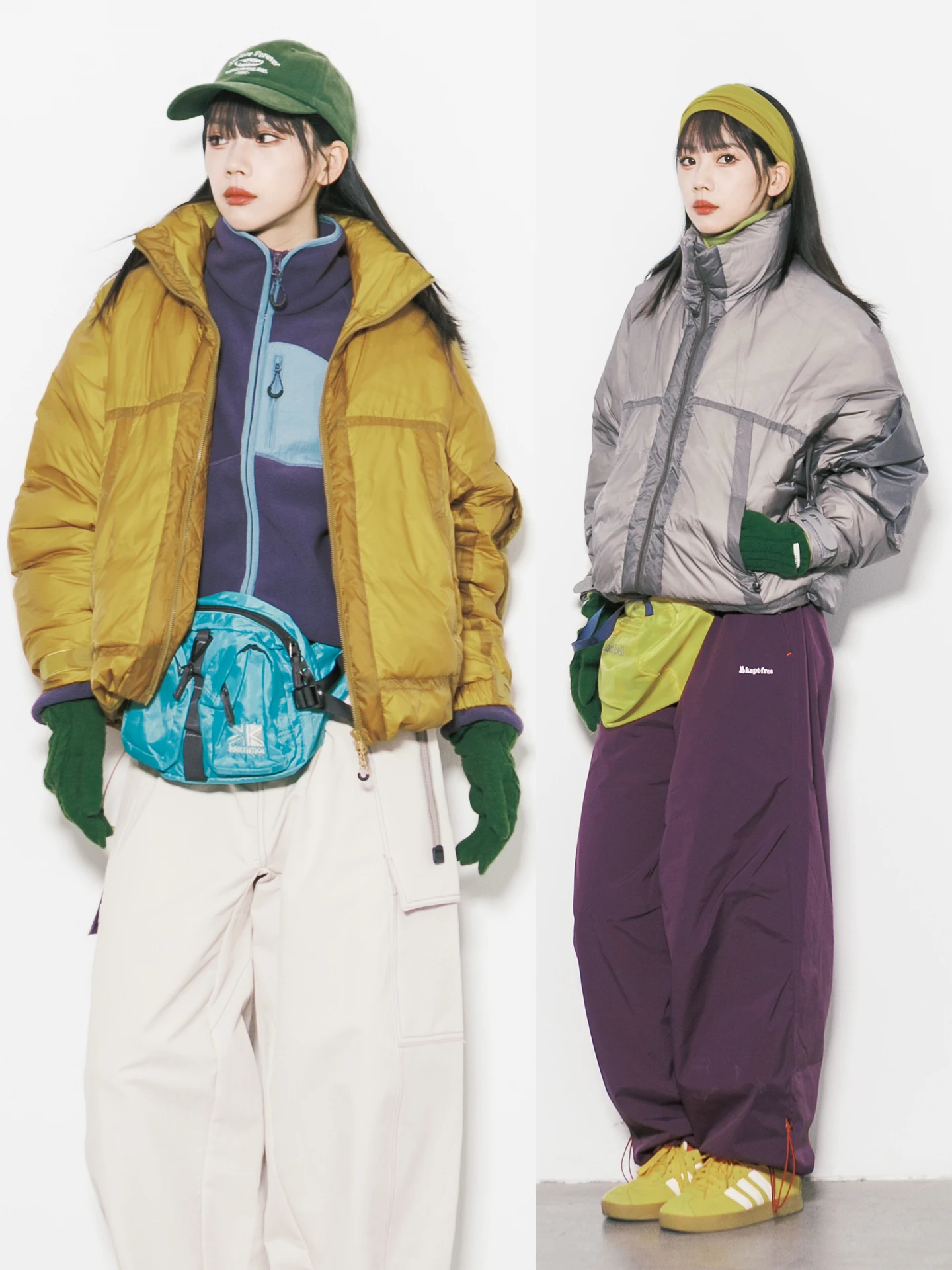 Outdoor RCDB Mountain Series Lightweight 90 White Duck down Jacket Men's Women's Loose Color Block Windproof Warmth Outerwear