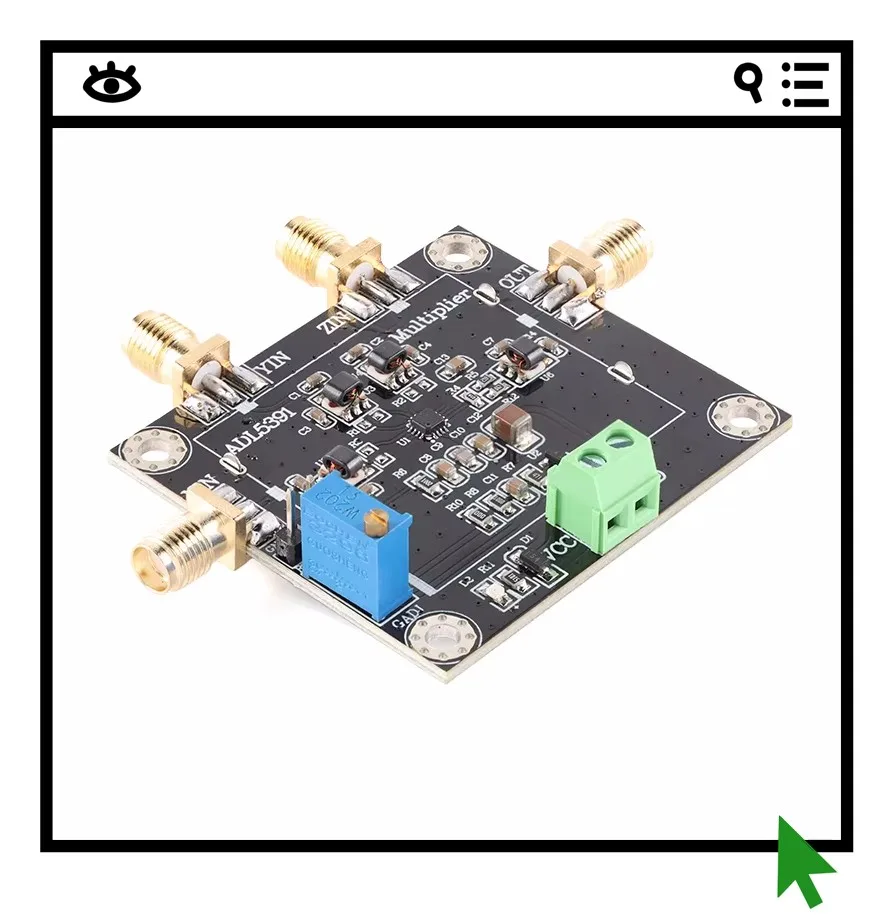 

Аналоговый умножительный модуль ADL5391, сверхбыстрая симметрия, регулируемое усиление, 2 ГГц RF, модуляция и смешивание