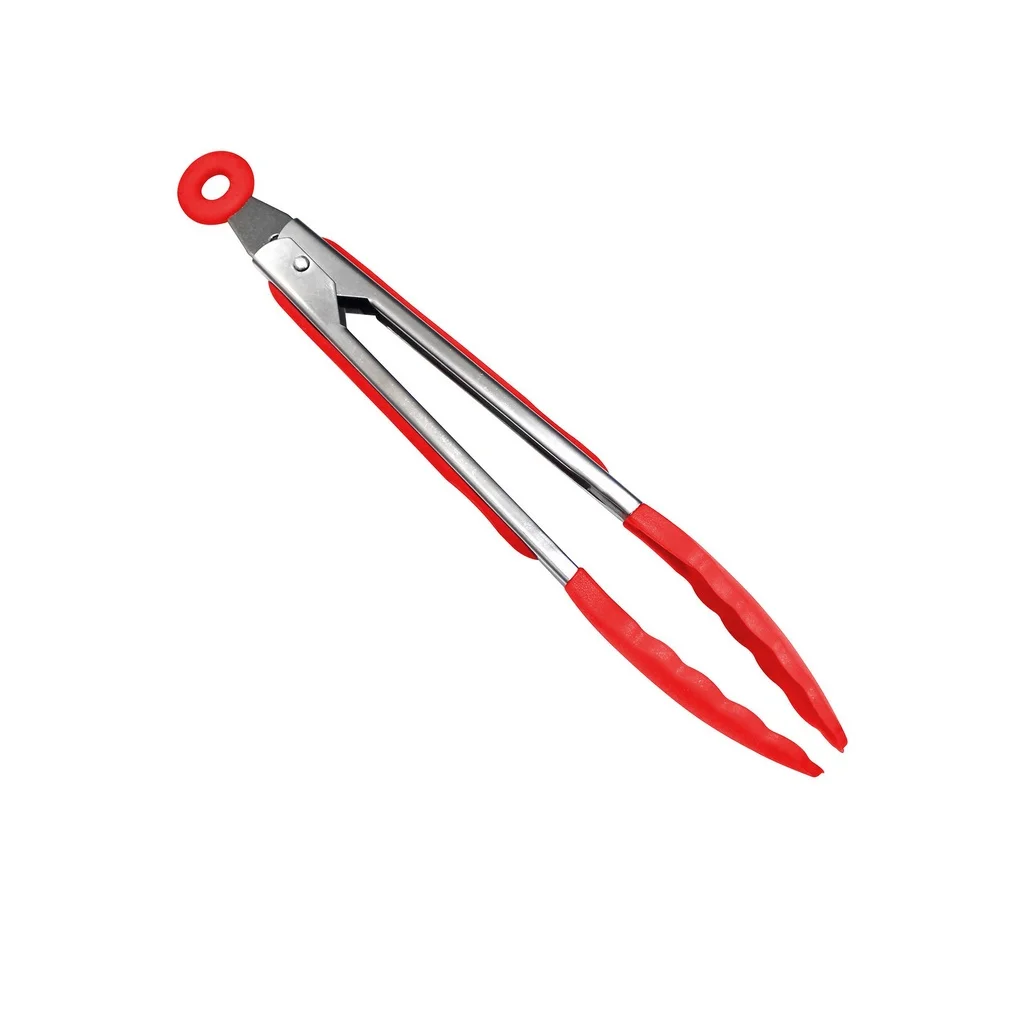 25,5 CM Red Silicone Multipurpose Catcher Tweezers