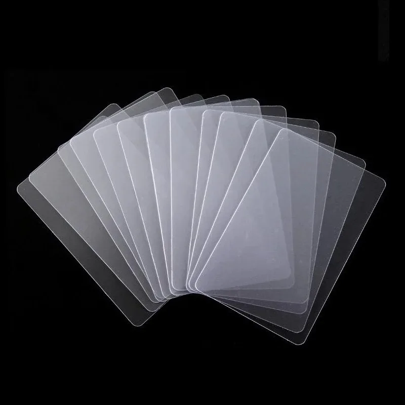10PCS Plastic Phone Opening Cards - 0.3mm Ultra-Thin Curved Screen Separator, Card-Style Pry Tools for Frame/Screen Disassembly