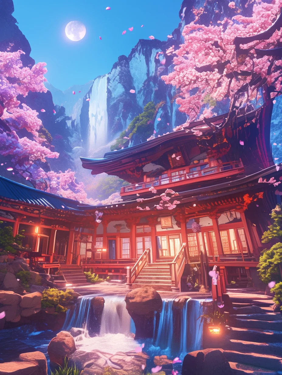 CHENISTORY Chinese house by river 03