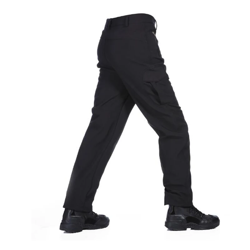 Tactical TAD Softshell Waterproof Sport Trousers Men Hiking Caming Pants Outdoor Hunting Camouflage Pants