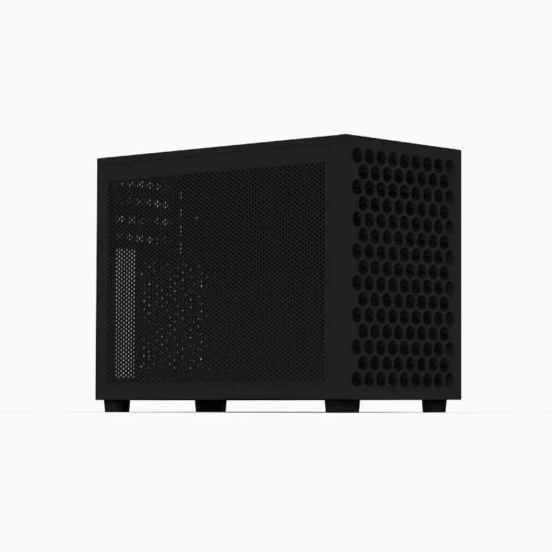 MCPRUE Apollo SE v2 Caixa de liga de alumínio Preto Apple Computer Case Capa de computador Preto Apple Computer Case