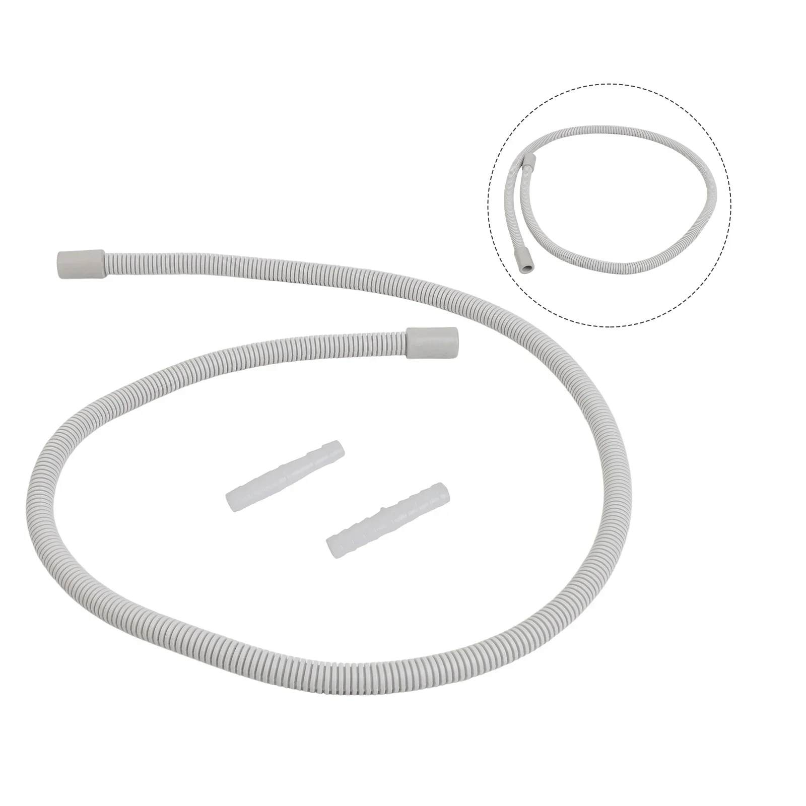 Compatible Water Pipe 10mm Drainage Pipe Home Laundry 1m 0.8m Easy Installation Drainage Solution Precise Fit 10mm Pipe
