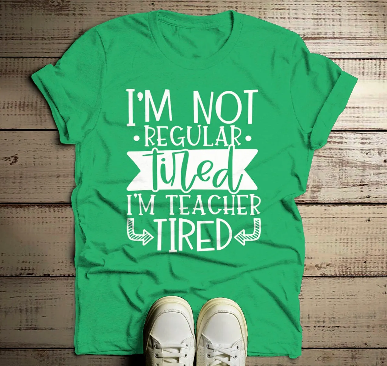 Men's Funny Teacher T Shirt Teaching Tired Idea Life