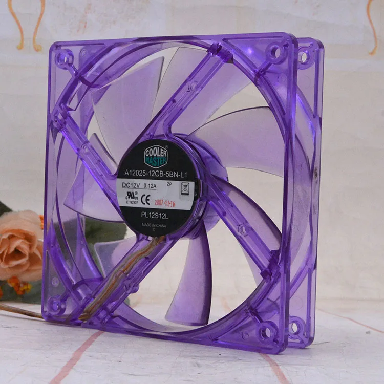 NEW ORIGINAL A12025-12CB-5BN 12V 0.12A 12025 120*120*25mm 12cm COOLING FAN