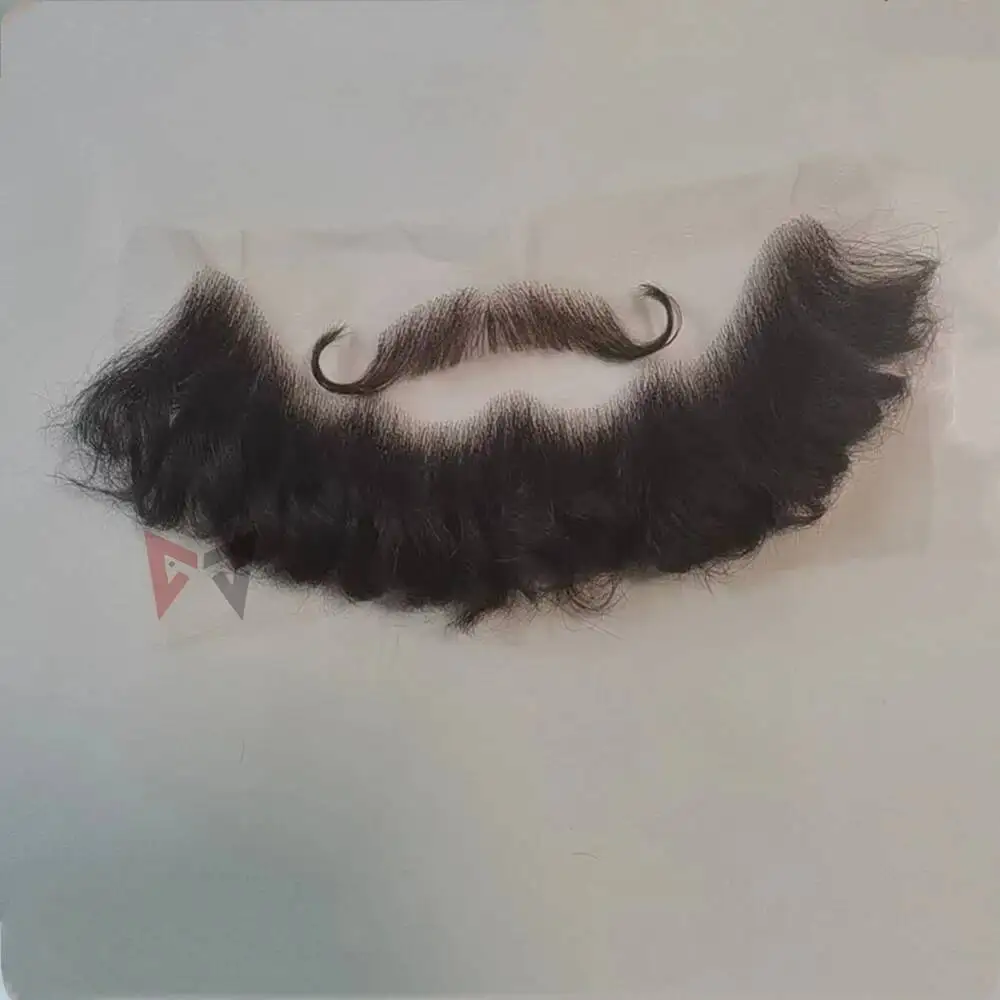 

Anime Cosplay Accessories Beard Brown Black White Whisker Mustache Movie Party Prop Custom Made