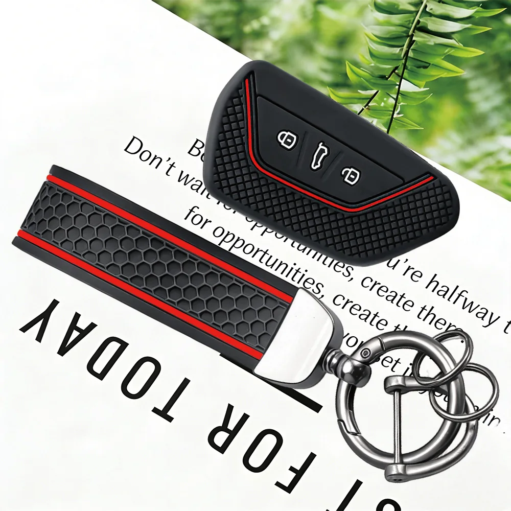 Car Key Case Cover FOB for VW Volkswagen/Golf 8 MK8 ID.3 ID.4 /Cupra/Skoda/Octavia A8/SEAT/Leon MK4 2020 2021/Formentor/Tarraco