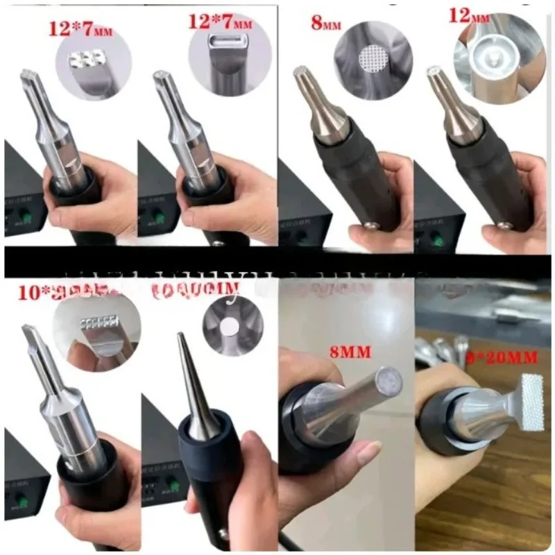 Portable 35K Ultrasonic Hot Melting Spot Welder Non-woven Mask Auto Interior Fabric Sealing Tool