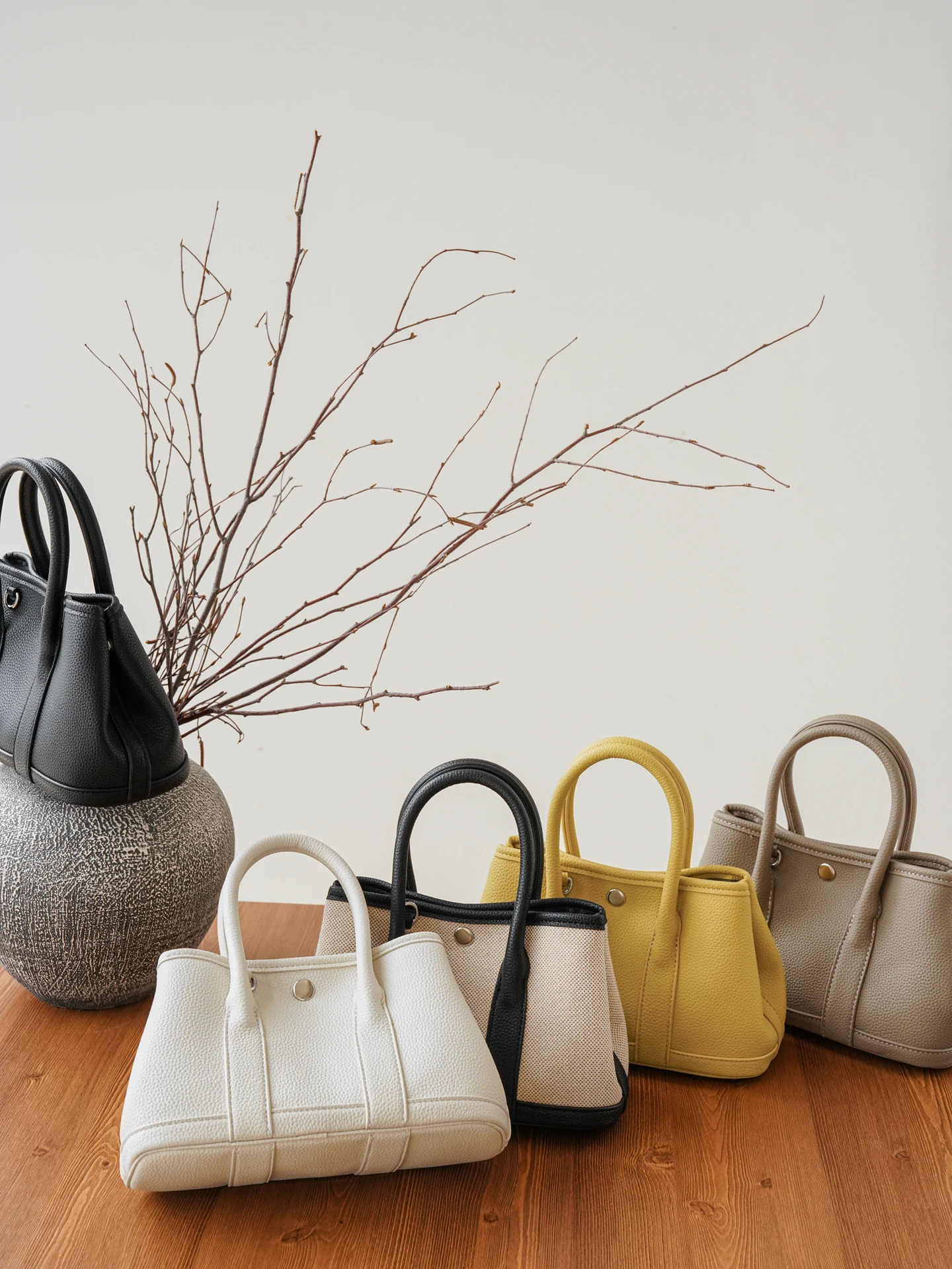 British Style Commuter Tote Bag Women's Single Shoulder Garden Bag Versatile PU Leather Soft Handbag for Young Professionals