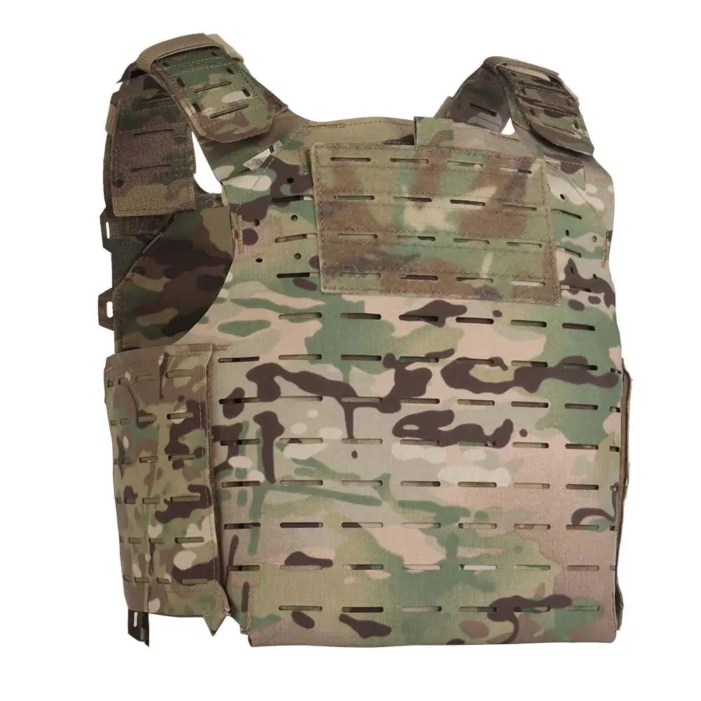 

Tactical Nylon Lightweight SF Plate Carrier Quick Release Outdoor Vest with MOLLE System Hunting Accessories