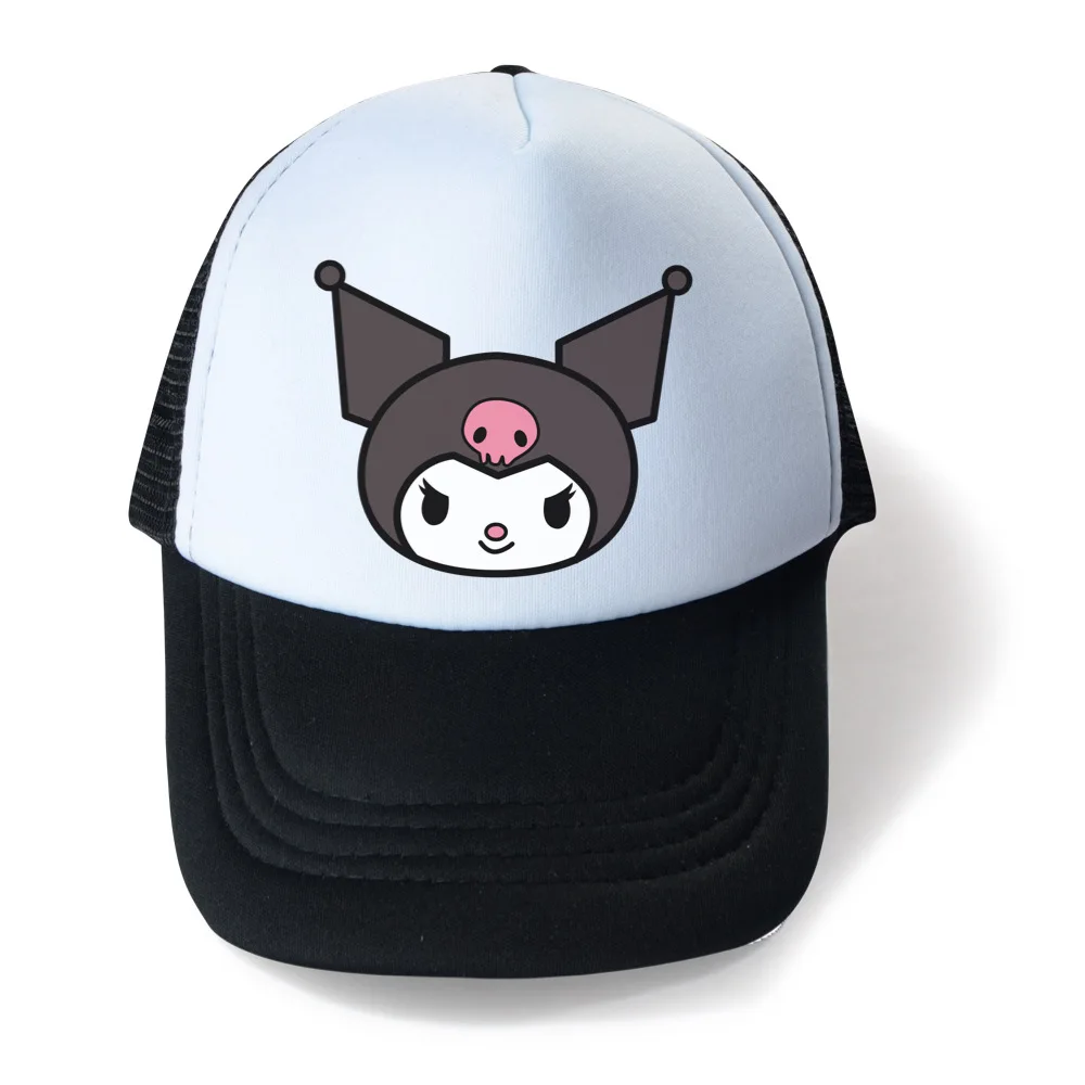 Mode Cartoon Kuromi Kinder Baseballpet Kids Mesh Pet Kinderpet Jongens Meisjes Snapback Streetwear Kindermuts 2980