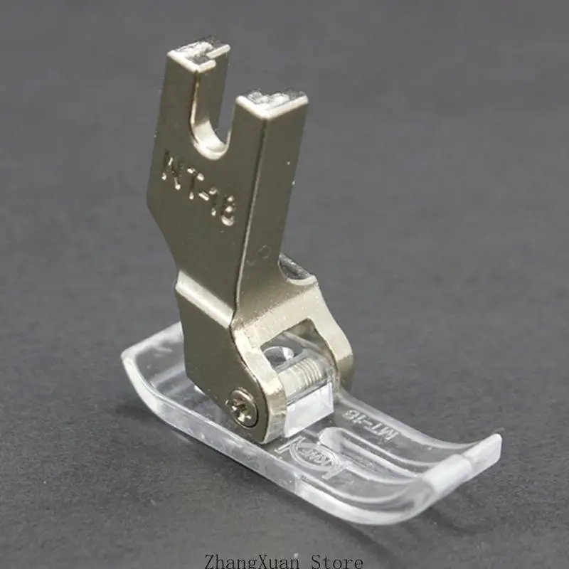 Industrielle Nähmaschine Presser Klarer Kunststoff Metall Nähfuß zum Quilten 3XUF – Detail 2