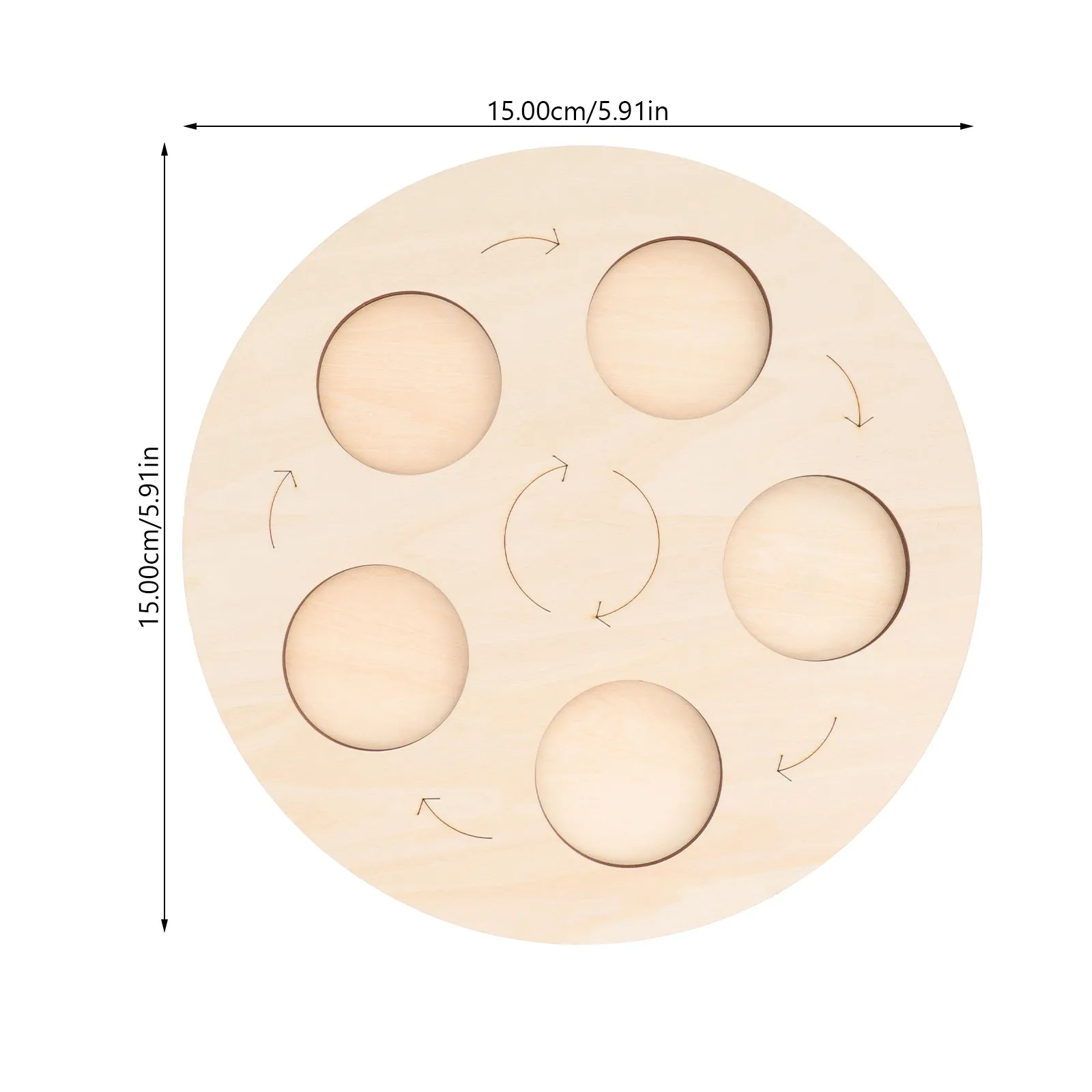 Animal Growth Cycle Tray Educational Cognitive Learning Plate for Kids Preschool Early Education Nature Exploration