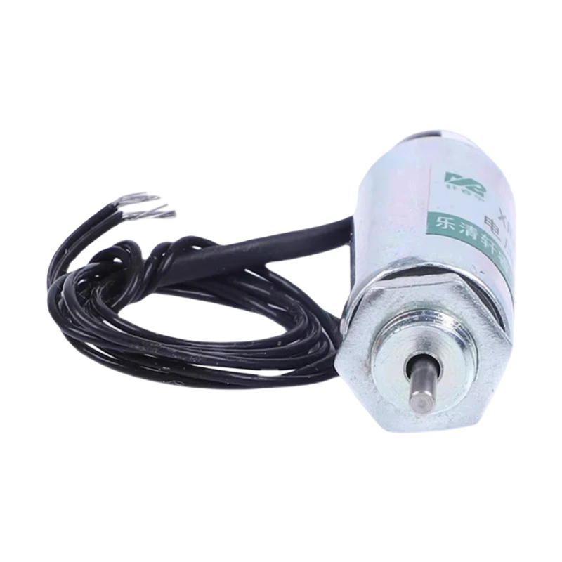 DC Tubular Electromagnet Solenoid Coil Column Type Pushable Self-Reset XRN-13X30TL 23W Stroke 6mm for Electronic Devices D12V 24 - view 6