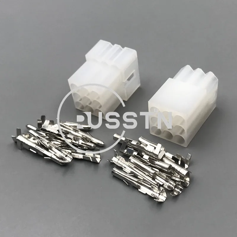 1 Set 9 Way 2.3 Series 5038 Electrical Socket AC Assembly Automobile Modification Accessories Connector