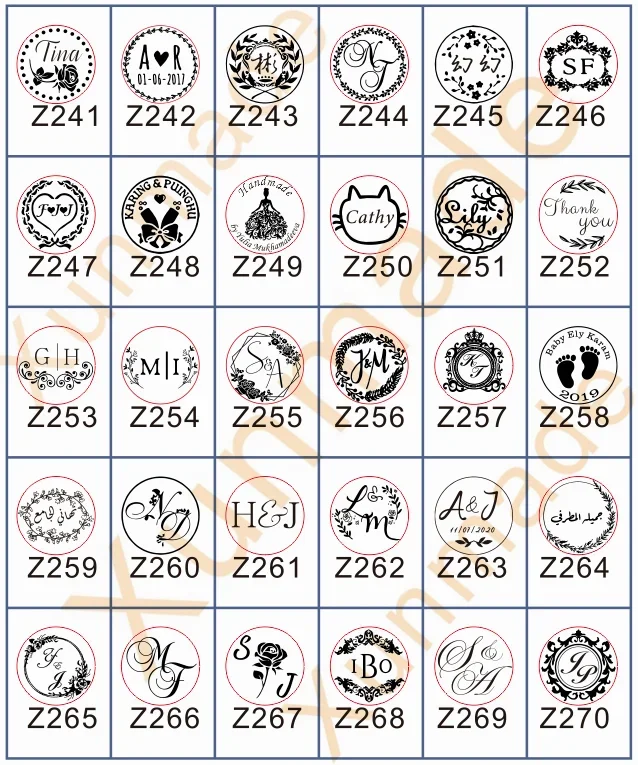 Customize Embossing Stamp Wedding Monogram Embosser Stamp, Personalized 2 Initials Embosser Stamp, Wedding Gift, Hand Held Embos