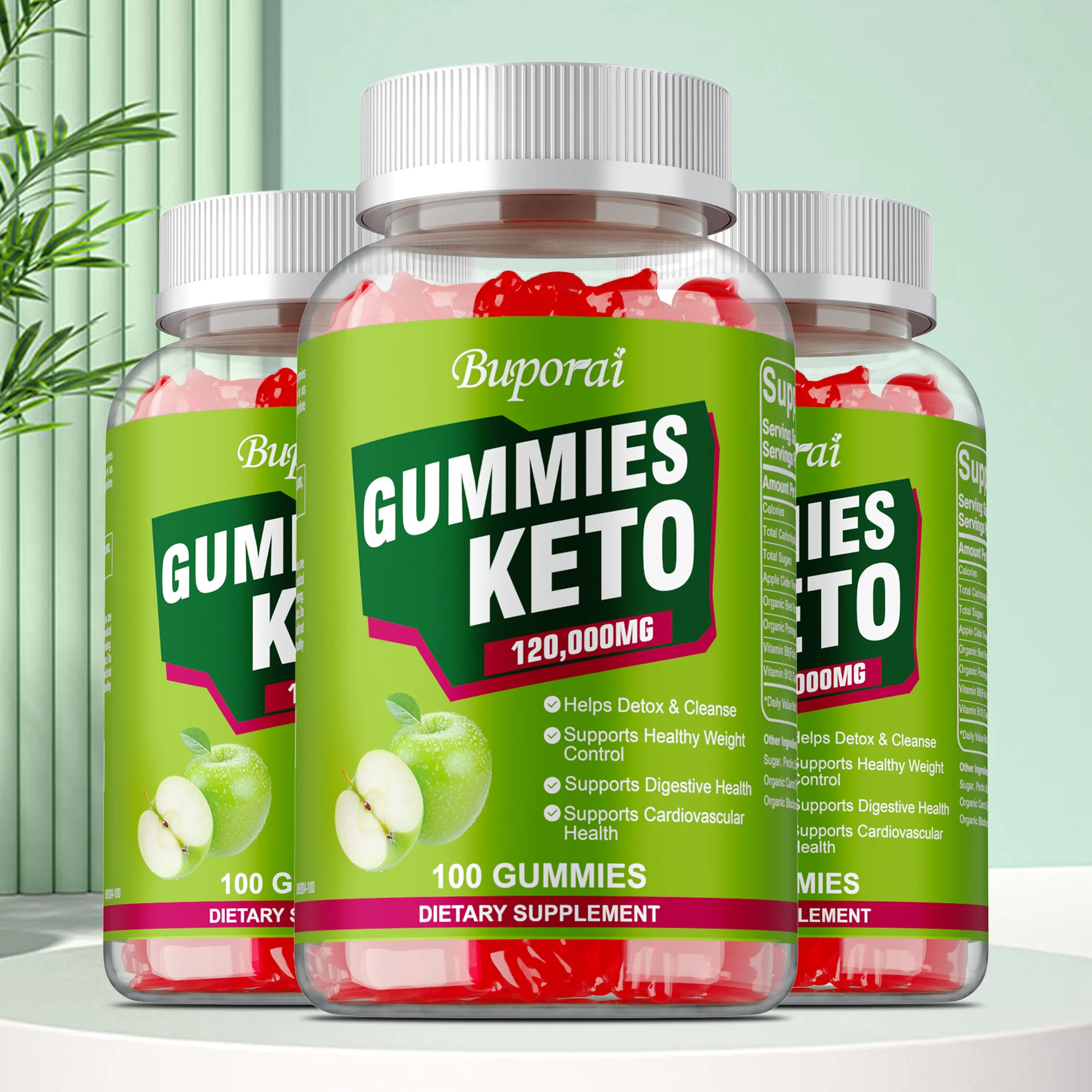 

Keto Gummies - with Apple Cider Vinegar, Boosts Natural Energy, Maintains Vitality and Well-being, Immune Health