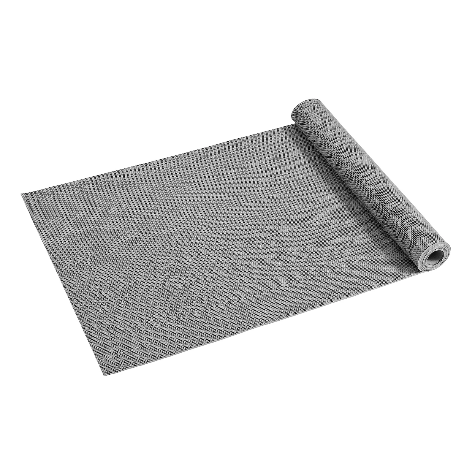 SucceBuy Drainage Mat 3x10/16.4/50ft PVC Non Slip Commercial Mat Wet Area Water Drain Splash Matting Hollow Doormat Roll Outdoor