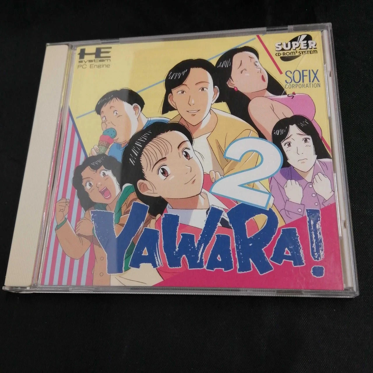 PC engine cd Copy Disc Game Yawara 2 Unlock pceConsole Game Optical Drive Retro Video Direct Reading game accessories