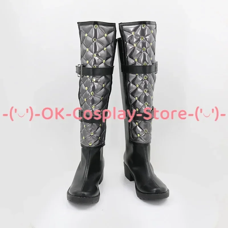 [Customized] Game Identity V Prisoner Winter Cicada Luca Balsa Cosplay Shoes Anime Roleplay Props Holiday Party PU Leather Boots