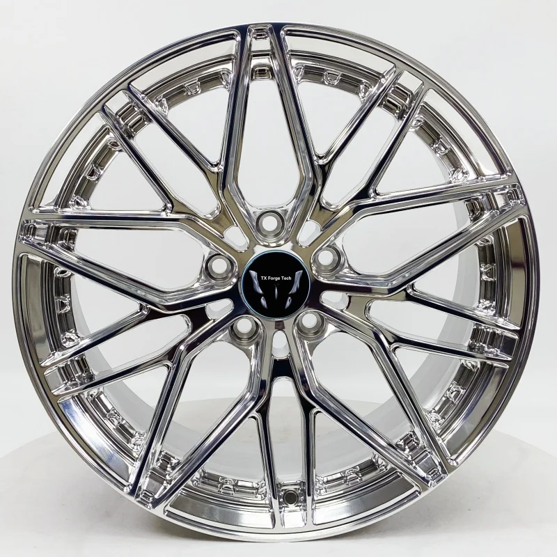 Factory Direct Sales Customizable Forged Aluminium Alloy Passenger Wheel Hubs 35mm ET Various Sizes with Matte Grey  Finish