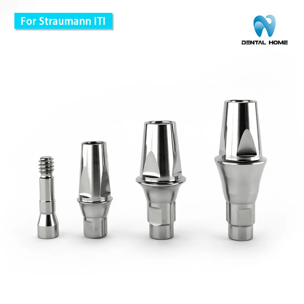 For ITI Straumann Transfer Abutment for Dental Implant Surgery Titanium Grade 5 Polished Surface Precision Instrument