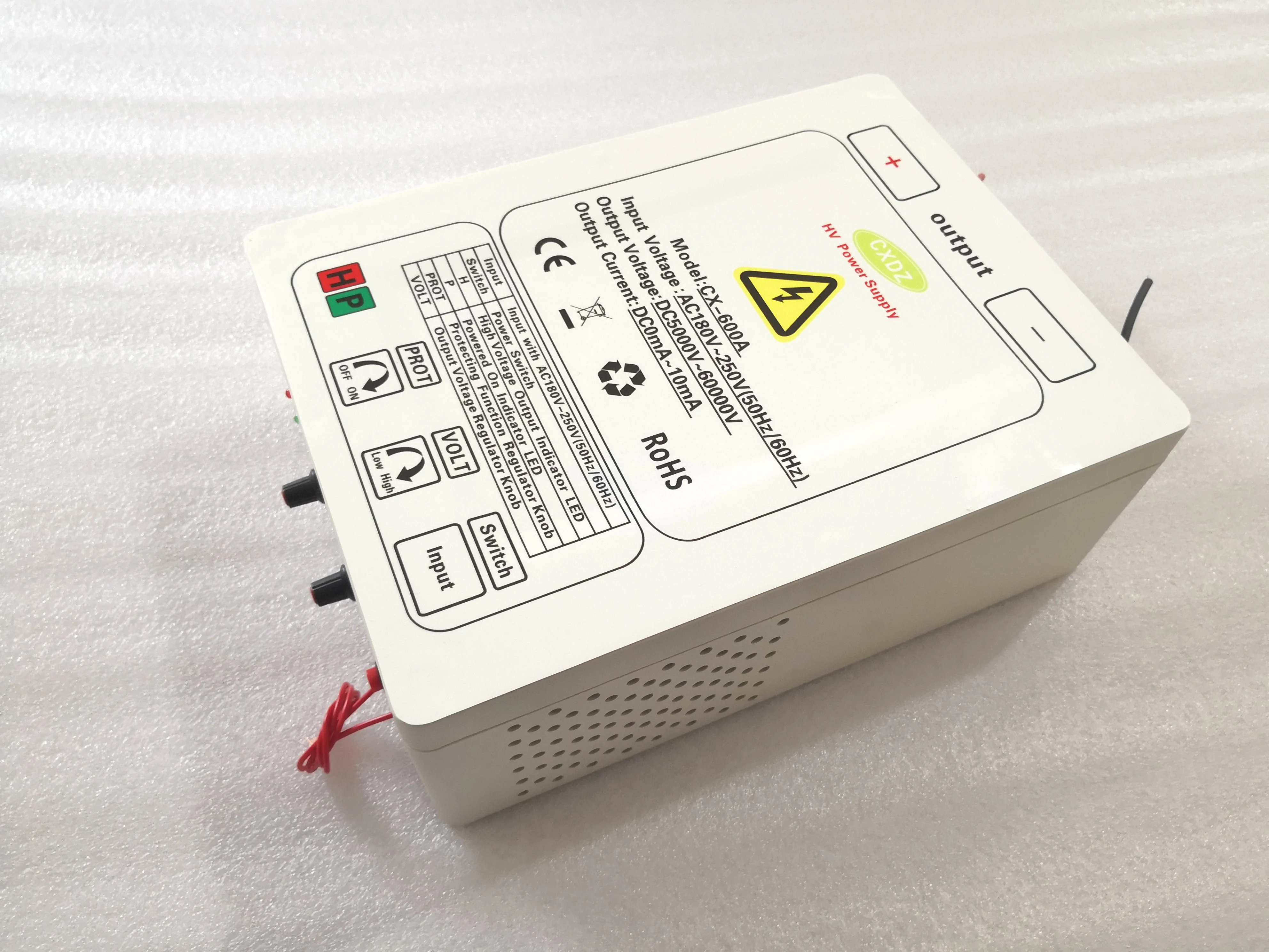 High Voltage Power Supply   5KV 20KV 30KV 40KV 50KV  60KV CX-600A  Plasma,Electrostatic Ionization , Spraying  Smoke