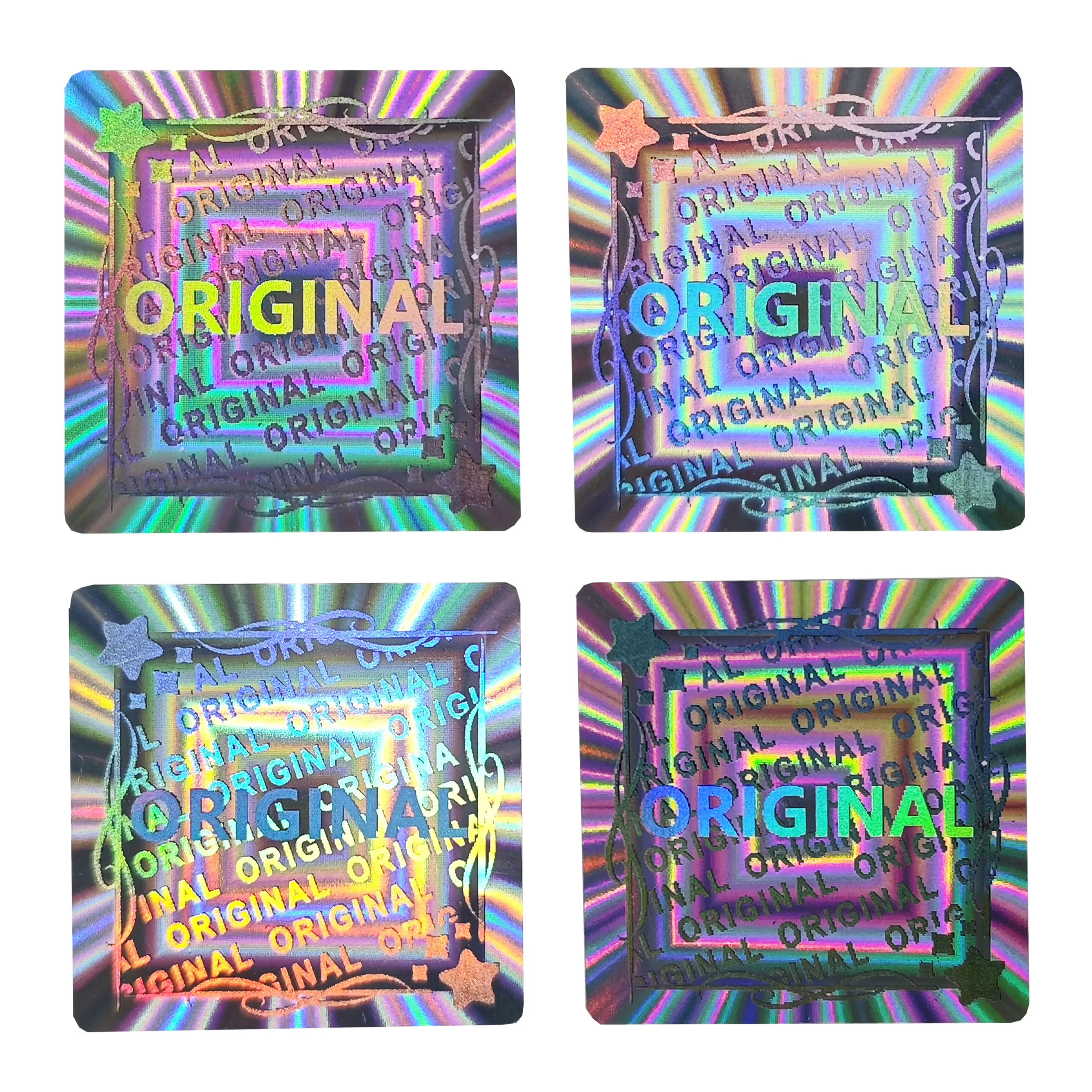 245pcs/490pcs ORIGINAL Security VOID Tamper-Evident Hologram Labels Sticker, Packaging Decoration for Computers and Electronic