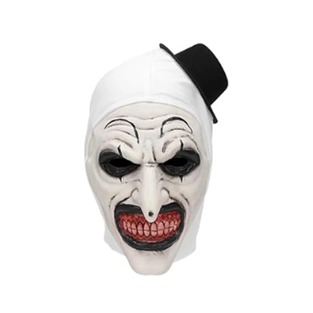 ABVS Halloween Terrifier Mask Killer Clown Mask Scary Joker Costume Halloween Horror Creepy Mask for Adult Men Women