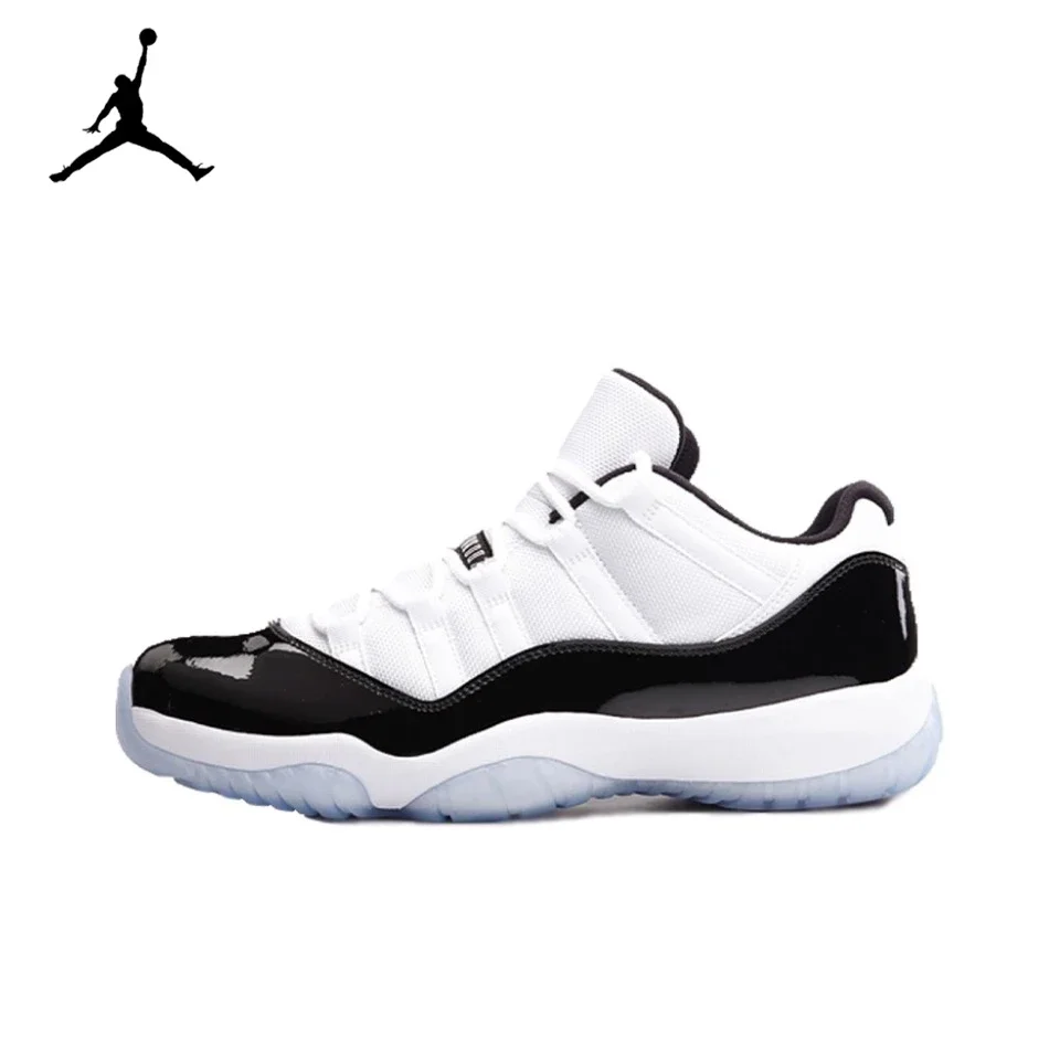 

Original Air Jordan 11 Low “Bred" “Concord" For Men Black Red White Classic Retro Basketball Sneakers 528896-153