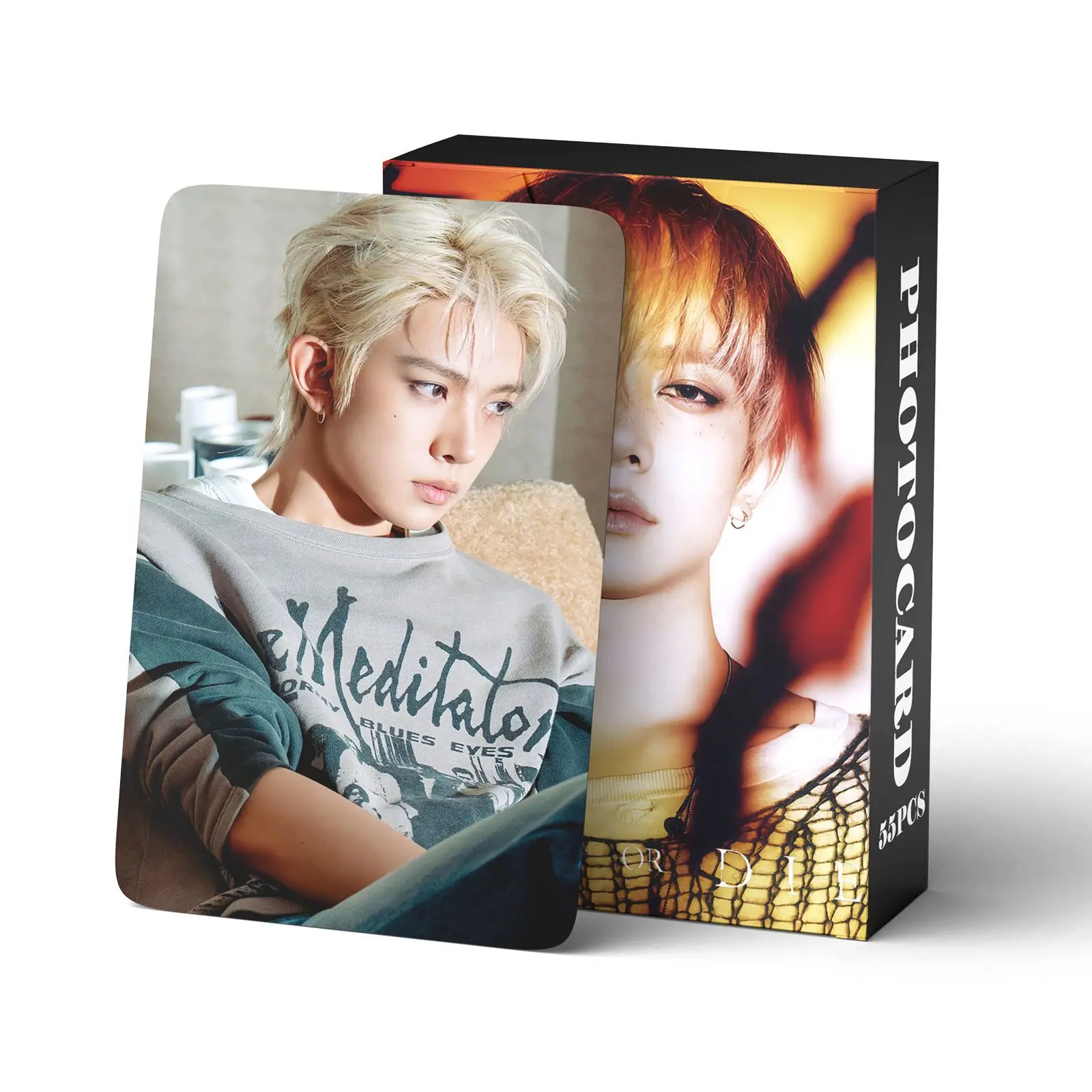 55 cartes photo neuves RIDE OR DIE EVAN, lot de cartes Lomo, articles de collection pour fans, cadeaux
