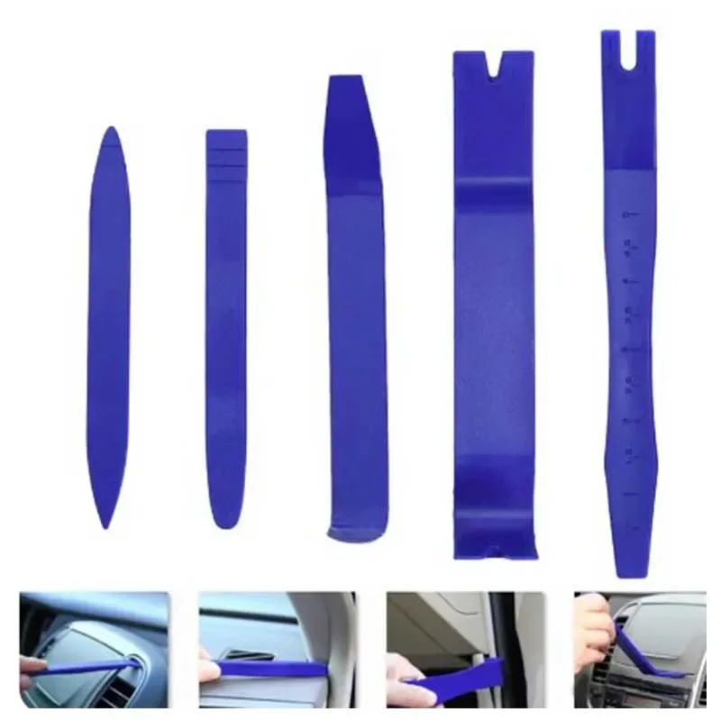 6pcs Motorcycle Dismantle Tools Kit Plastic Clip Panel Trim Radio Dash Audio Removal Installer Pry Kit Conversion Repairing