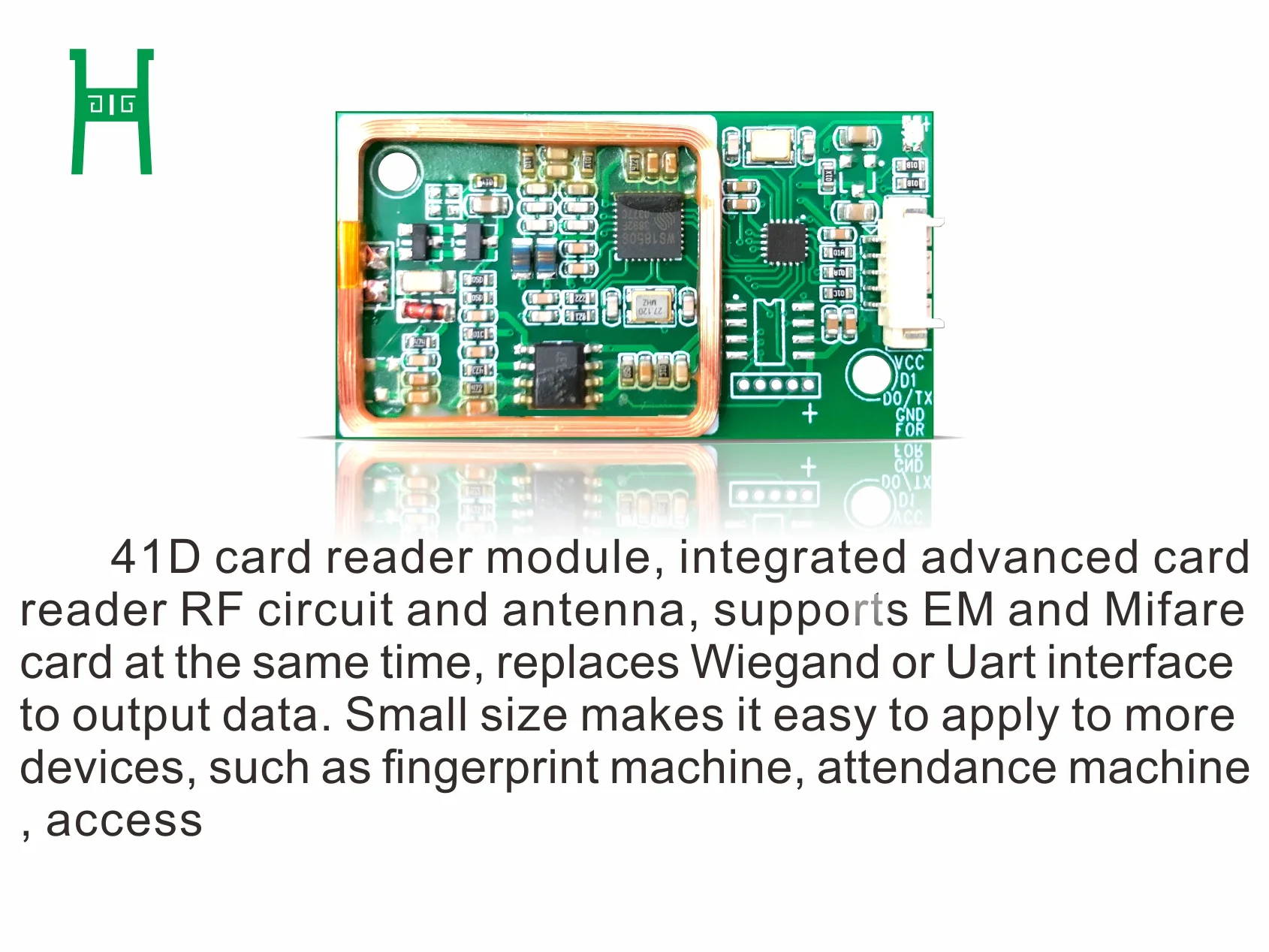 Mifare, EM,NFC, RFID, Embedded Small Form Factor,Card Reader Module,Output  Wiegand26/34,UART, 5V,Support Custom Made,OEM