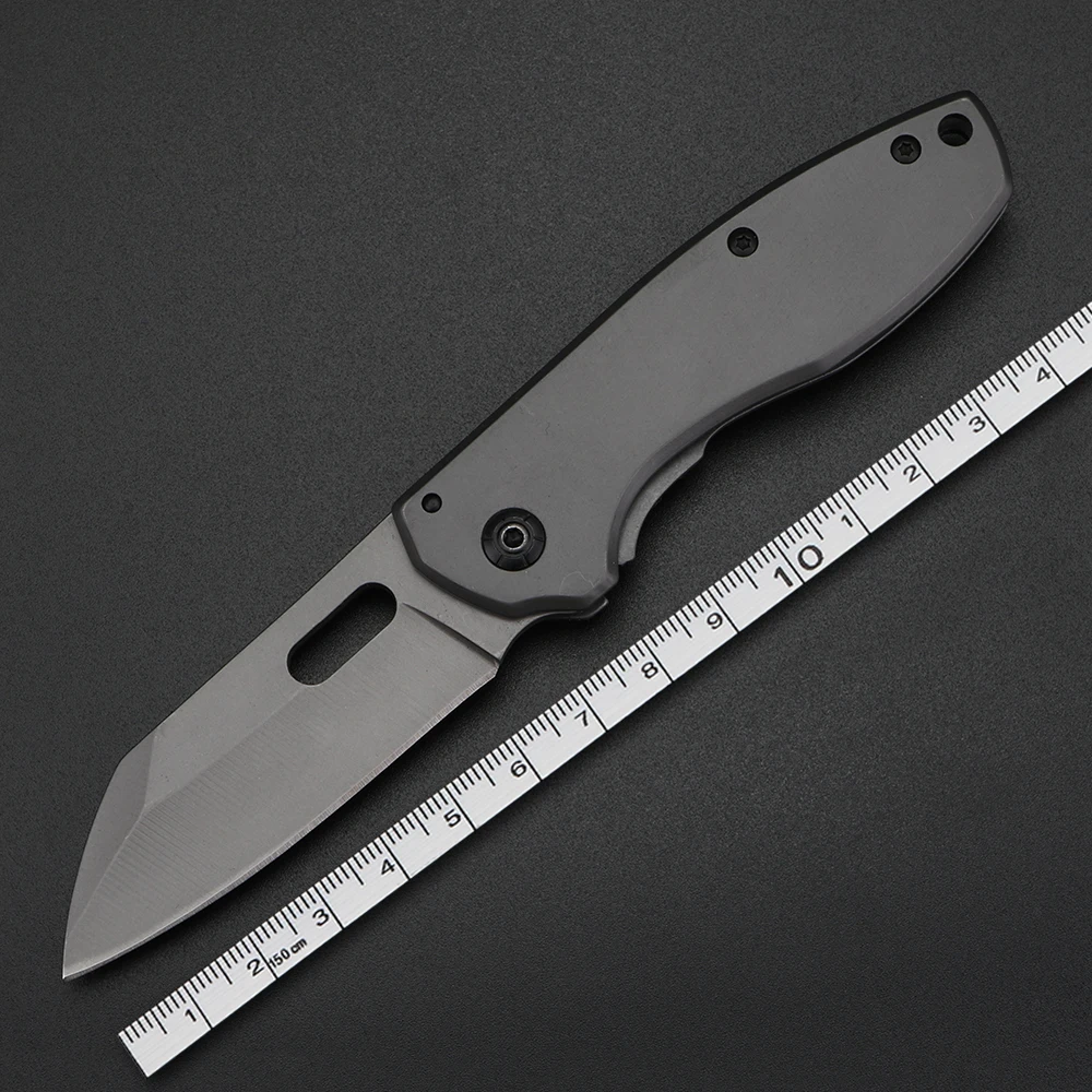 All steel camping survival knife Mini outdoor folding knife Multi energy knife EDC tool