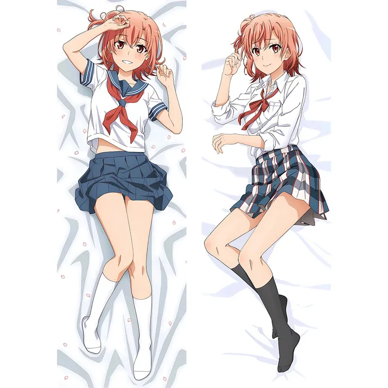 Чехол для подушки My Teen Romantic Comedy Snafu, аниме-декор, обнимающая наволочка для тела, отаку Waifu Life, наволочка Coslan