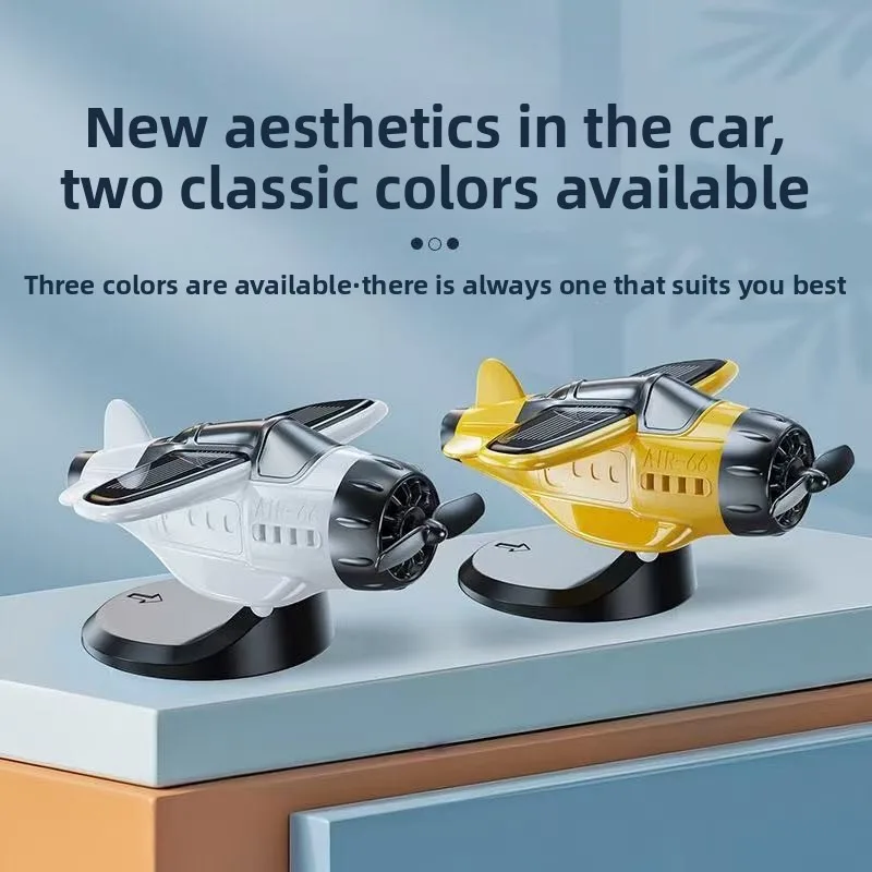 

Динамическое солнечное украшение автомобиля: вращающийся самолет добавляет весело и стильно, чтобы вашу езду
