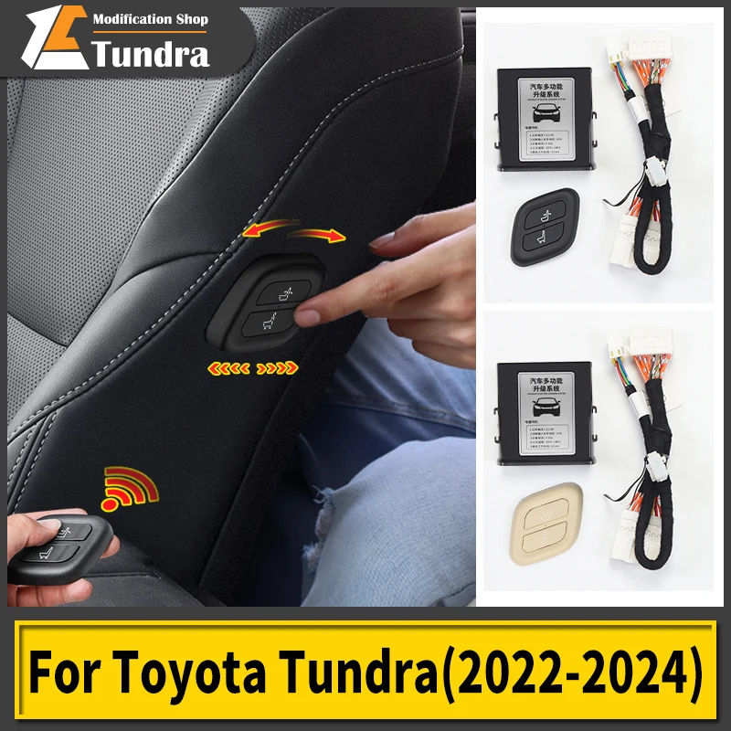 Co-Pilot Seat Button Control Device Accessories For 2022 2023 2024 Toyota Tundra Interior Upgrade Modification Tuning parts