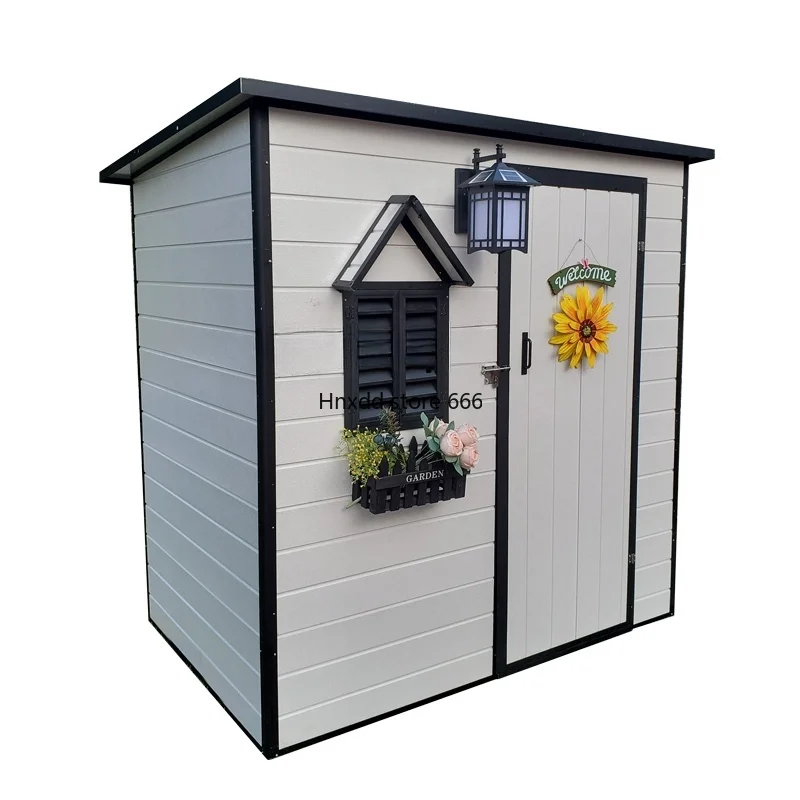 Outdoor Tool Room Simple Garden Storage Roof Detachable Assembly Temporary Room