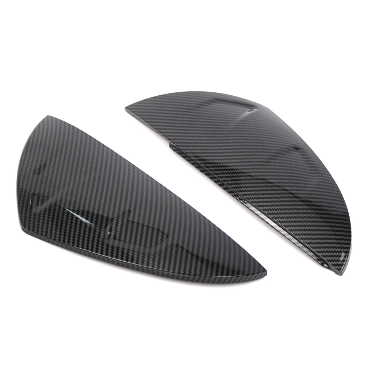 1 Pair Carbon Fibre Side Wing Mirror Cover LHD Rear View Mirror Cap Cover Car Accessories For Lexus Is300/Is350/IS500 2021-2023