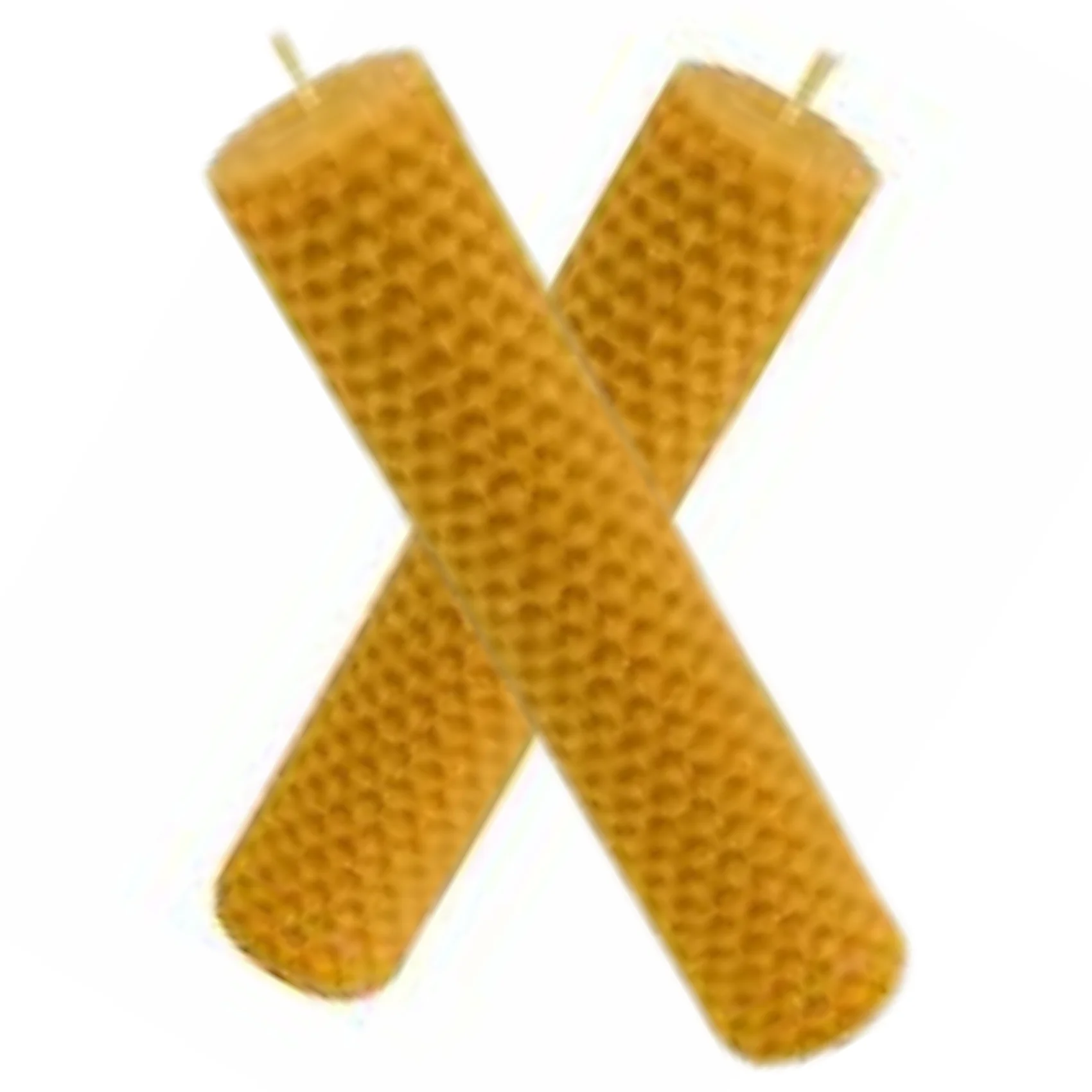 Candleval Velas de Miel de Abeja para Rituales 100% Natural Española Cera Pura - Medidas 10 cm x 2,2 cm aprox. - Hechas a Mano - Origen España - SIN PARAFINA