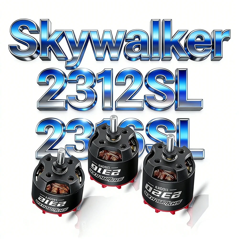 

Hobbywing Skywalker 2312SL 2316SL 2320SL 3-4S High Power Fixed-wing Brushless Motor 4mm Shaft For RC Fixed-wing