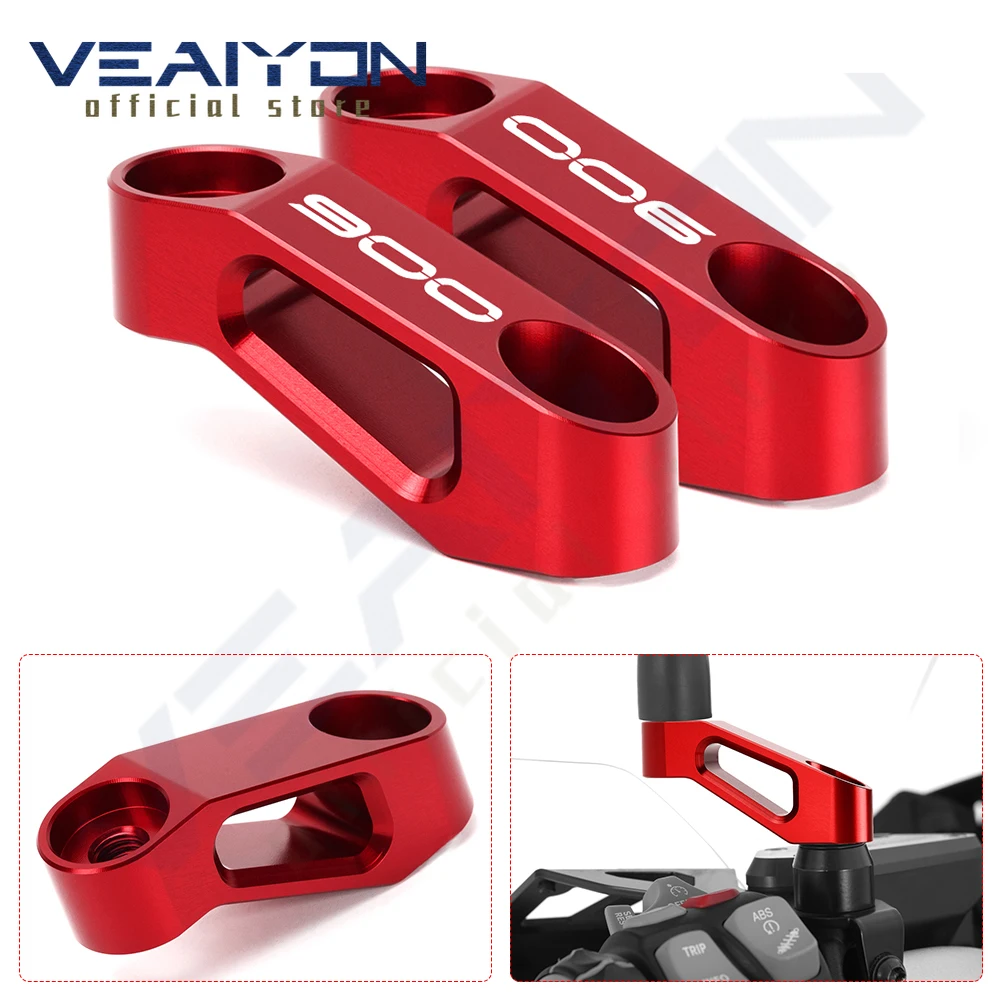 For Z900 Z 900 Z900RS Z900SE -2023 2024 2025 Motorcycle Accessories Rearview Mirrors Extension Riser Extend Adapter CNC Aluminum